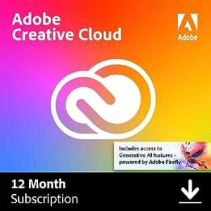 Adobe creative cloud 年度訂閱計劃